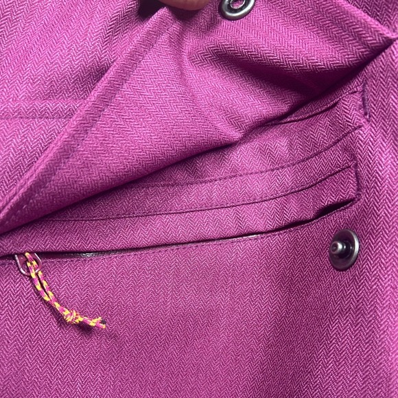 Merrell Womens Waterproof Hooded Rain Jacket Purple Opti Shell Opti‎ Warm - Picture 7 of 9